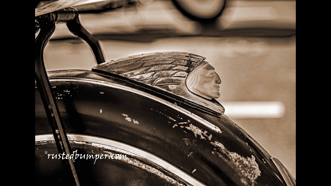 The Indian Four needs no salesman....1941 Indian Four 441