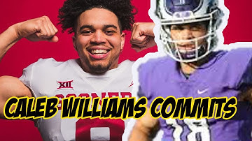 2021 Dual-threat QB Caleb Williams commits to Oklahoma