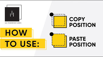 MLC PowerPoint Add-in: COPY POSITION + PASTE POSITION