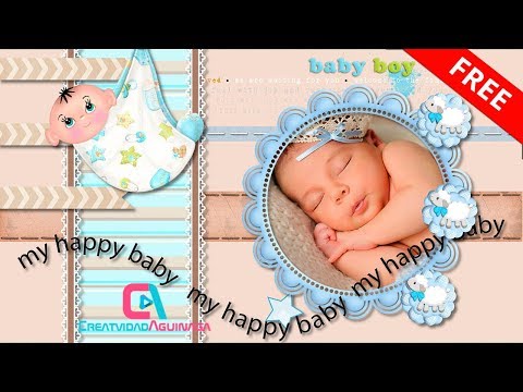 baby-boy-photo-album,-baby-shower-proshow-producer-project