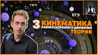 картинка: 3| Кинематика равноускоренного движения (теория). Физика ЕГЭ и ОГЭ.