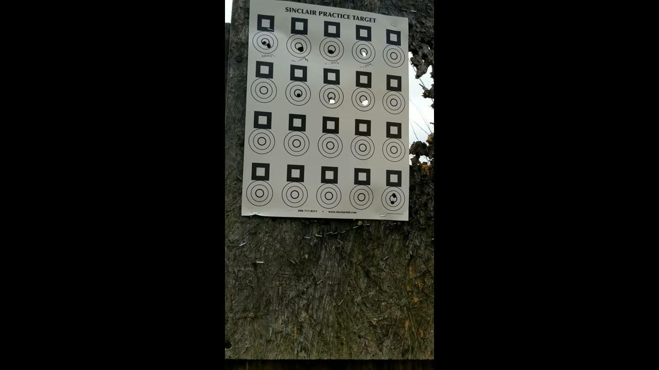 6mm Ppc 5 Shot Group 100 Yards