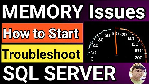 SQL Server Memory Issues | SQL Server Memory is showing 100% | How to troubleshoot SQL Server Memory