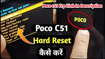 🔒 **Ultimate Guide to Poco C51 Hard Reset | Unlock Your Device Now!** 🔑