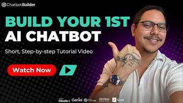 🚀 Build Your First AI Chatbot in 10 Minutes (No Code Tutorial with Chatbot Builder AI)