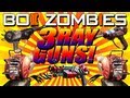 Black Ops 2 Zombies: 3 RAYS GUNS AT ONCE! Amazing Secret Trick! (Buried Zombies)