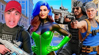 Mutant Lady Vs Agents Of Shield Superheroine Fight Defeated Captured Rocky Jackson