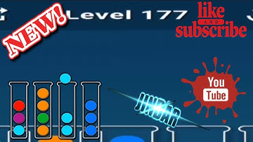 Ball Sort Puzzle Level 177 Color Sorting Games Level 177