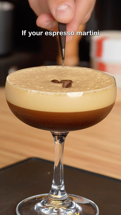 how to make an espresso martini