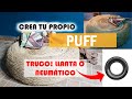 ⛔PUFF NEUMÁTICO⛔ como HACER PUFF CON UNA LLANTA | DIY | FÁCIL de HACER 🔨😍 BARATO