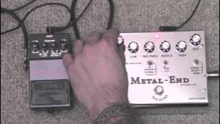 Boss Metal Zone MT-2 Vs Biyang Metal End Distortion Pedal Shootout