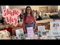 STUDIO VLOG: Participating in my First Craft Fair!