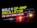 Visualizing Electronic Waves: Op-Amp Oscillator Demonstration