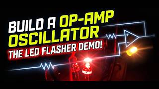 Visualizing Electronic Waves: Op-Amp Oscillator Demonstration