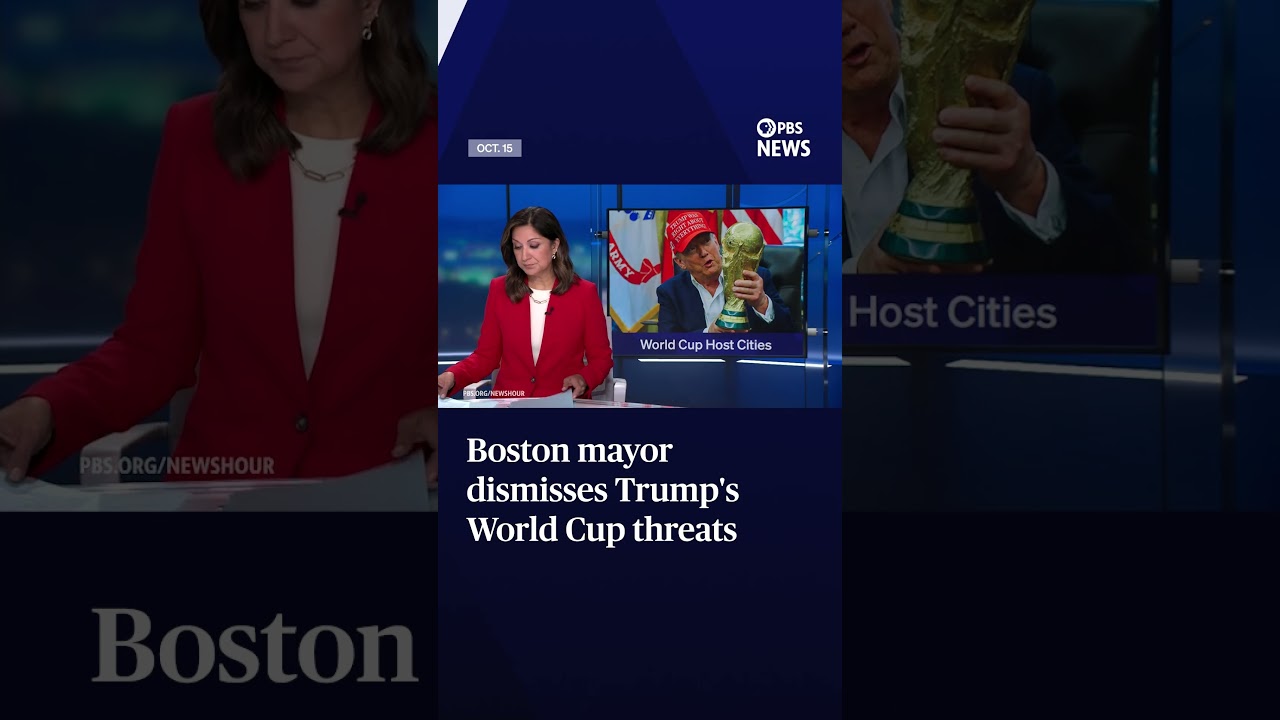 Boston mayor dismisses Trump's World Cup threats