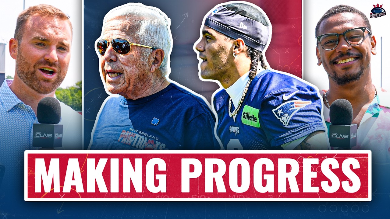 Robert Kraft Reveals MAJOR Christian Gonzalez News | Patriots Training Camp Updates