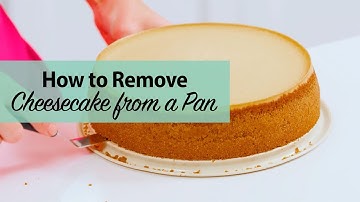 How to Remove A Cheesecake From A Springform Pan