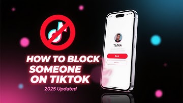 How to block someone on tiktok