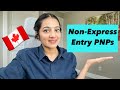 Canada nonexpress entry pnps  easy canada pr