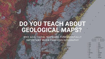 Are you teaching your students about geological maps? If you aren