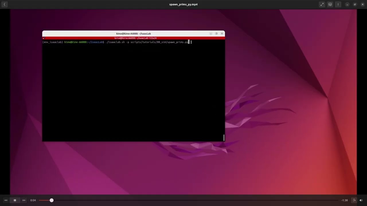 Isaac Lab 기반 강화학습 - #06 Isaac Lab - Simulation 2