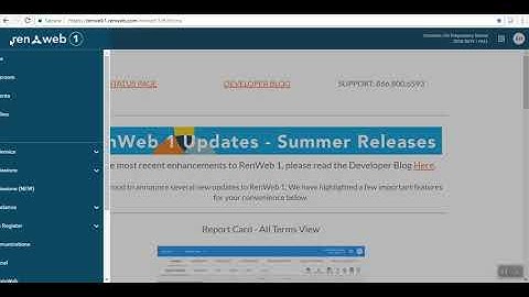 RENWEB Login and Attendance