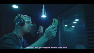 KEVVO EN EL STUDIO DE MAGNIFICO GRABANDO REGGAETON