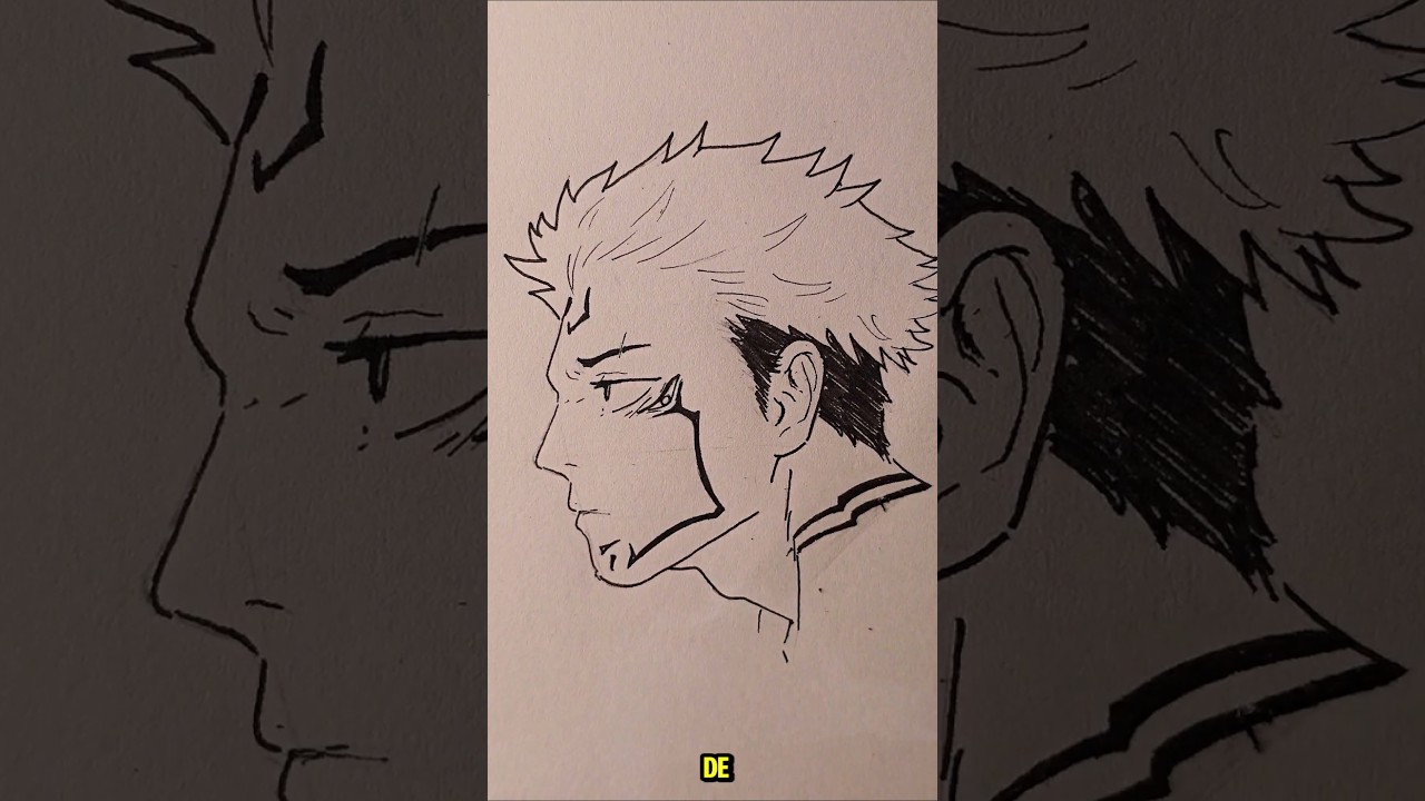 Como dibujar el rostro desde un angulo de perfil 