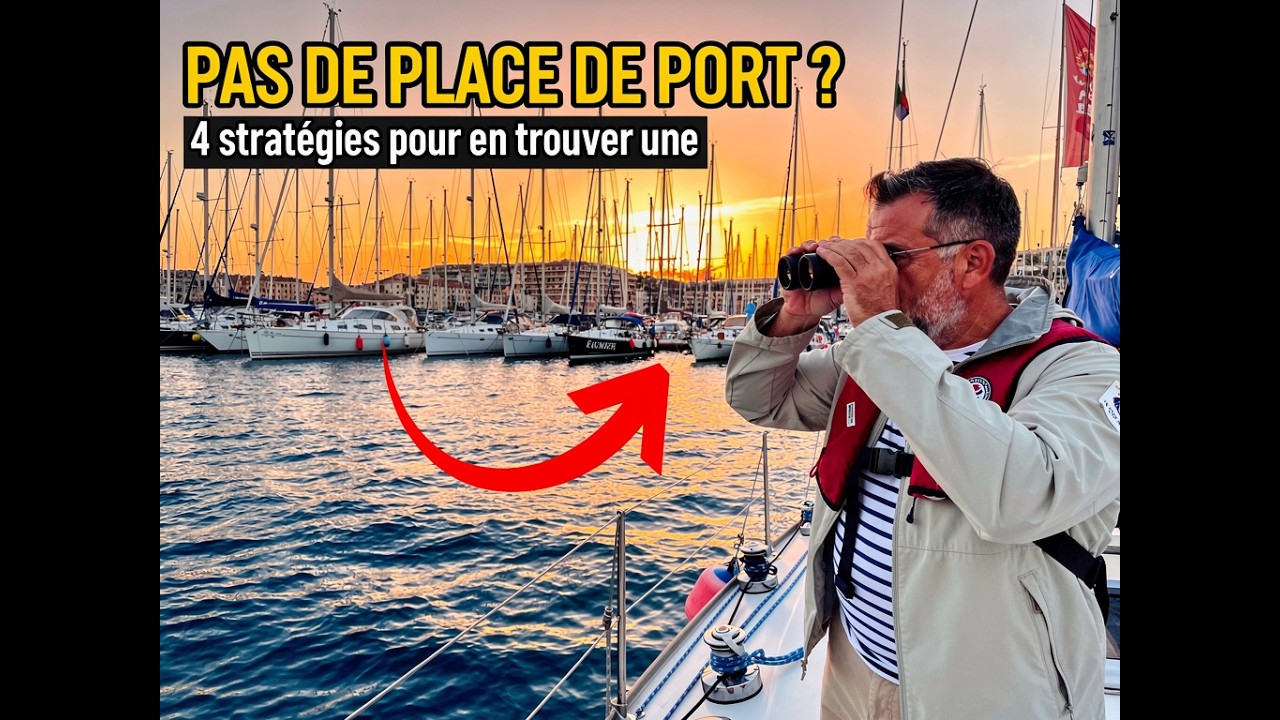 ⁣Chercher et trouver une place de port en France
