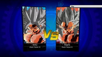 dragonball xenoverse (dbxv)  battle of ssj5 : goku ssj5 vs vegeta ssj5 [part1]