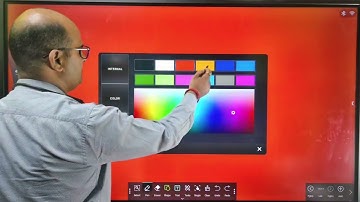 Promark flat panel feature Promark Pro-AT Android 11 whiteboard demo, Interactive flat panel feature