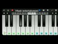 Master mass interval bgm  easy piano tutorial 