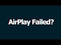 Airplay ne fonctionne pas  correction du problme  impossible de se connecter  lappareil 