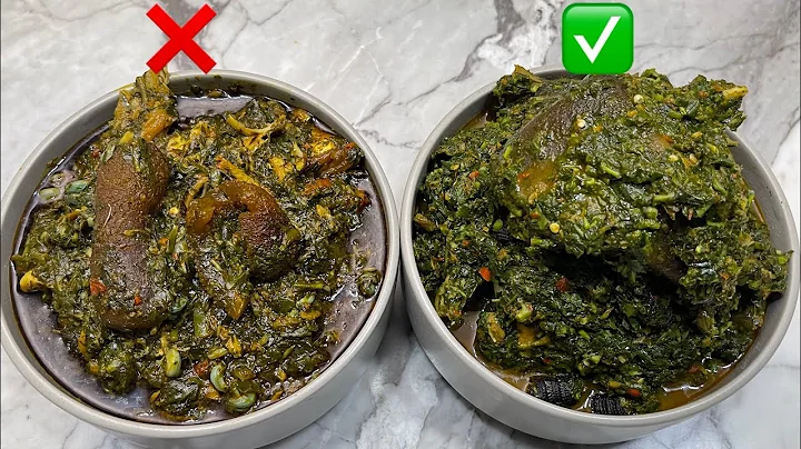 THE RIGHT AND WRONG WAY TO MAKE AFANG SOUP  #afangsoup #nigeriansoup #calabarsoup
