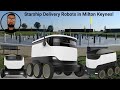 Starship Delivery ROBOTS in Milton Keynes! Is this the Future?