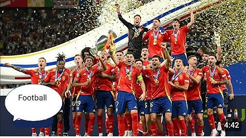 Trophy Lift : Spain lift the Trophy 🏆 2024 #spain #eurocup2020