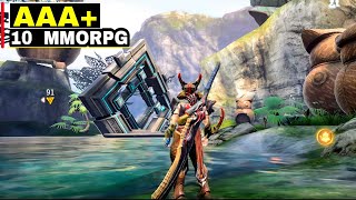 Top 10 Best MMORPG AAA tier on Mobile | Top AAA MMORPG on IOS Android (A+ grade MMORPG)