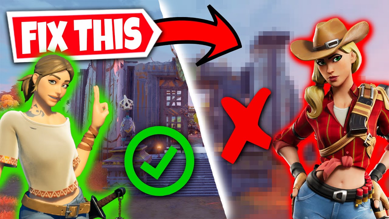 How To Fix Fortnite Bugs in Season 6 Chapter 2! (Fix FPS Drops, Input Delay, Performance Issue, etc)