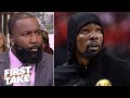 KD was pressured by teammates, coaching staff to play Game 5 – Kendrick Perkins | First Take