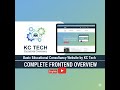 Basic Educational Consultancy Website Demo by KC Tech | Complete Frontend Overview - English