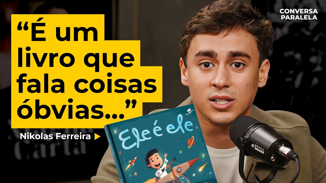Nikolas Ferreira e Ana Campagnolo lançam livro contra a ideologia de gênero