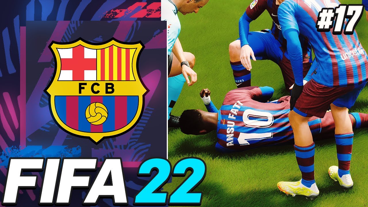 НЕТ, НЕ АНСУ ФАТИ... ОН ВЫБЫЛ!!!😔 - FIFA 22 Barcelona Career Mode EP17