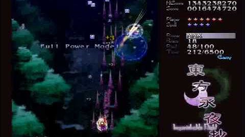 lets play touhou 8 imperishable night part 1