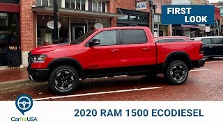First Look: 2020 Ram 1500 EcoDiesel