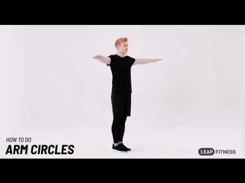 Arm circles (تمرين دوران الذاع ) - YouTube