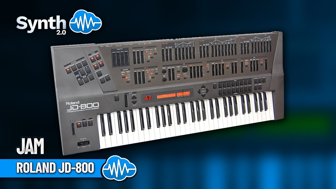 ROLAND JD-800 | JAM - YouTube