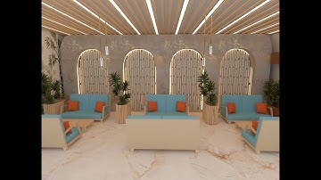 restaurant 3dmax modeling | lighting |material| vray render #3d #vray  #interior design #corona