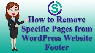 Removing Specific Pages from WordPress Website Footer