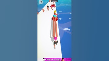 Big hand stack girl run game Level 205-206 #funnyvideo #shorts #게임#amongus #fyp #gaming