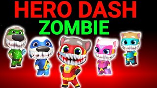 GOODBYE MY HERO DASH FRIENDS | MY TALKING TOM HERO DASH | TALKING TOM HERO DASH ANGELA